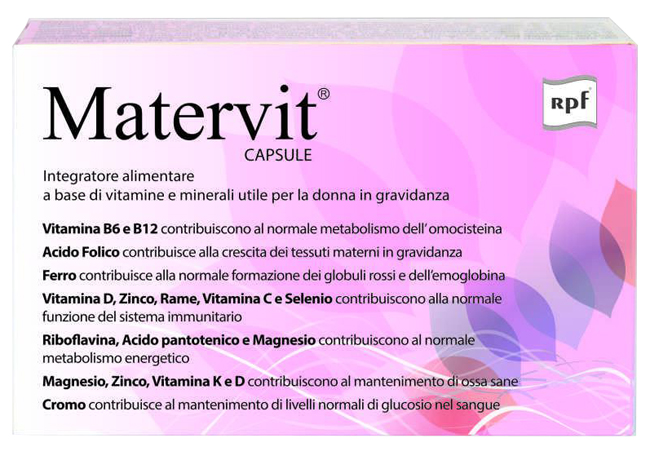 MATERVIT 30 CAPSULE - Farmasanitas 