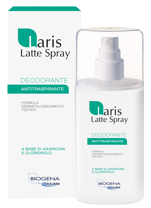 LARIS LATTE SPRAY DEODORANTE ANTITRASPIRANTE 100 ML - Farmasanitas 