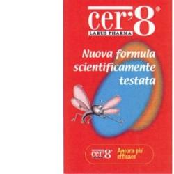 CER'8 CUSCINETTI ADESIVI ANTI ZANZARE SCATOLA DA 48 CUSCINETTI - Farmasanitas 