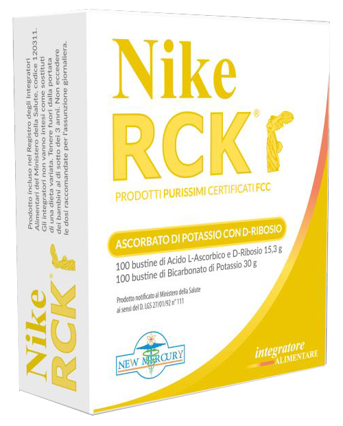 NIKE RCK ASCORBATO POTASSIO + RIBOSIO 200 BUSTINE 45,30 G - Farmasanitas 