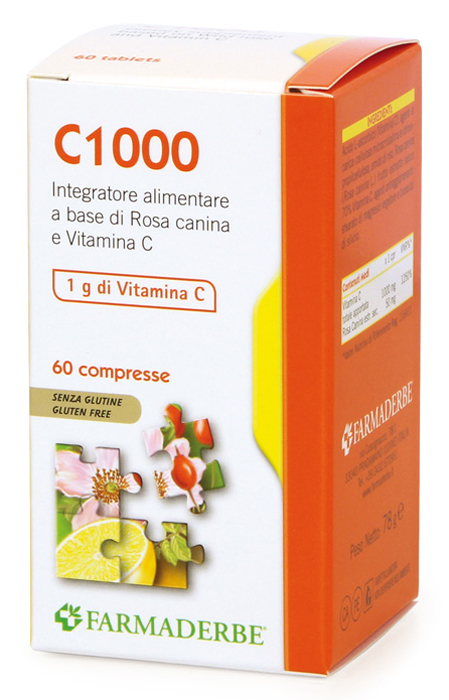 NUTRA C 1000 60 COMPRESSE - Farmasanitas 