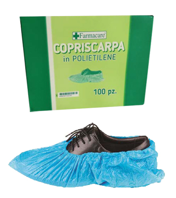 COPRISCARPE PET 100 PEZZI - Farmasanitas 