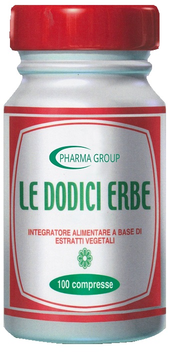 LE DODICI ERBE 100 TAVOLETTE - Farmasanitas 