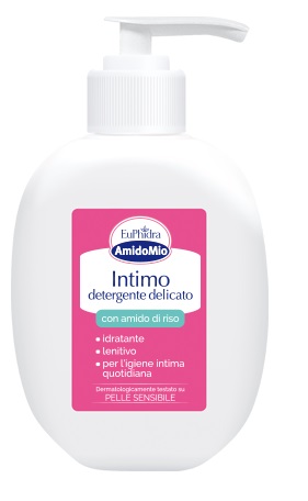 EUPHIDRA AMIDOMIO INTIMO DETERGENTE DELICATO AMIDO DI RISO NUTRIENTE E LENITIVO 200 ML - Farmasanitas 