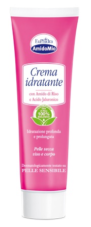 EUPHIDRA AMIDOMIO CREMA IDRATANTE CON AMIDO DI RISO LENITIVA 50 ML - Farmasanitas 