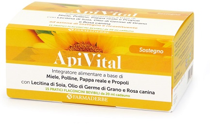 APIVITAL 15 FLACONCINI DA 20 ML - Farmasanitas 
