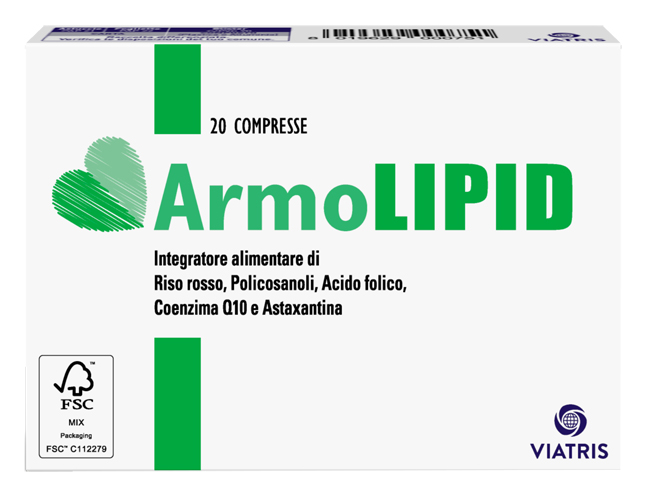 ARMOLIPID 20 COMPRESSE - Farmasanitas 
