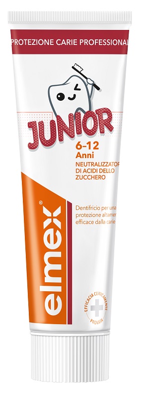 ELMEX JUNIOR PROFESSIONAL DENTIFRICIO 75 ML - Farmasanitas 
