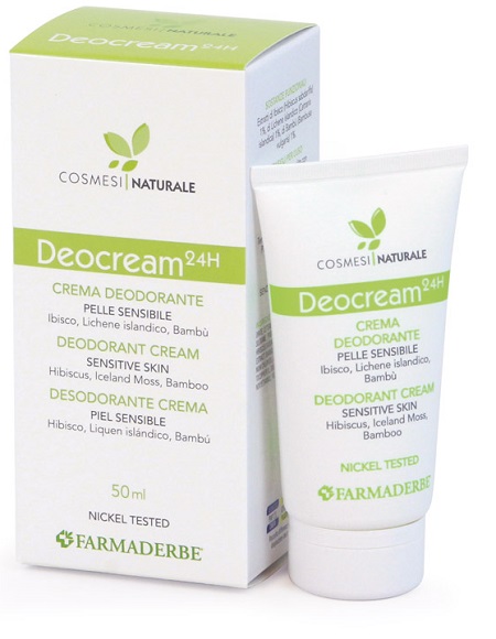 DEOCREAM CREMA DEODORANTE PELLI SENSIBILI 50 ML - Farmasanitas 