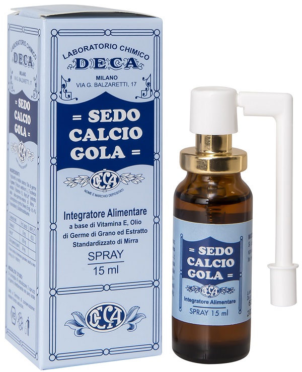 SEDO CALCIO GOLA SPRAY 15 ML - Farmasanitas 