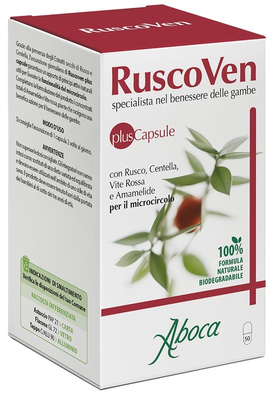 RUSCOVEN PLUS 50 CAPSULE - Farmasanitas 