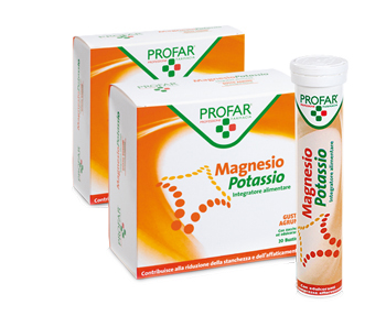 PROFAR MAGNESIO POTASSIO 20 BUSTINE - Farmasanitas 