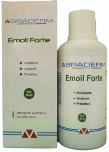 EMOIL FORTE DETERGENTE 400 ML BRADERM - Farmasanitas 