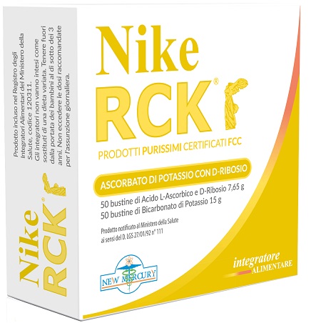 NIKE RCK ASCORBATO POTASSIO + RIBOSIO 100 BUSTINE 22,65 G - Farmasanitas 