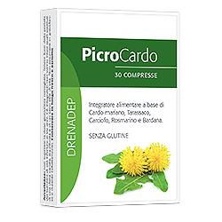 LABORATORIO DELLA FARMACIA DRENADEP DEPURATIVO PICROCAR 30 COMPRESSE 22,5 G LINEA DRENADEP - Farmasanitas 