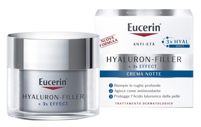 EUCERIN CREMA HYALURON-FILLER NOTTE 50 ML - Farmasanitas 