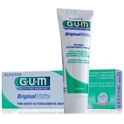 GUM ORIGINAL WHITE DENTIFRICIO 75 ML - Farmasanitas 