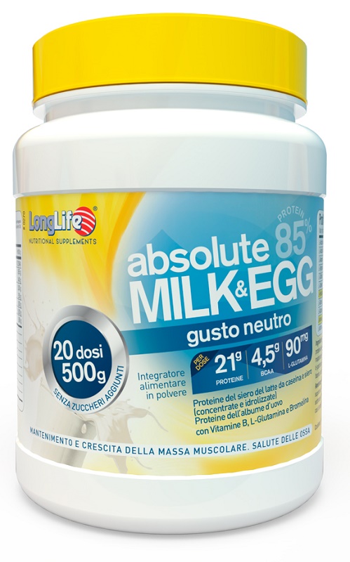 LONGLIFE ABSOLUTE MILK&EGG 500 G - Farmasanitas 