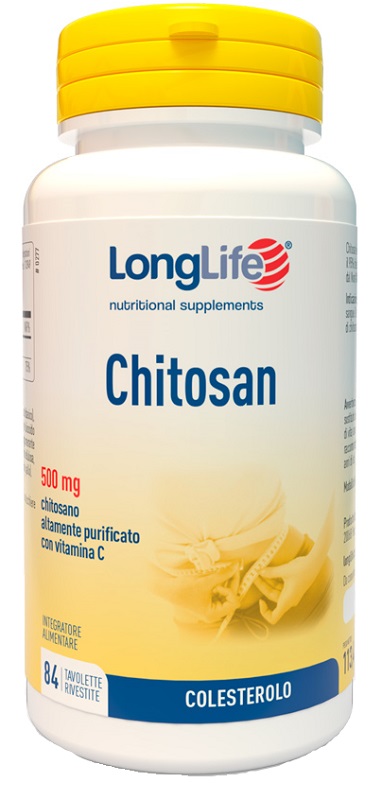 LONGLIFE CHITOSAN 84 TAVOLETTE RIVESTITE - Farmasanitas 