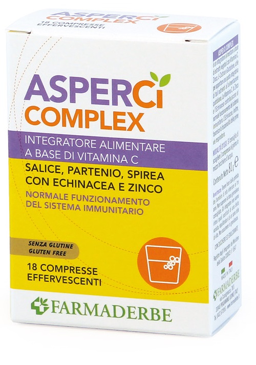 ASPER CI COMPLEX 18 COMPRESSE EFFERVESCENTI - Farmasanitas 