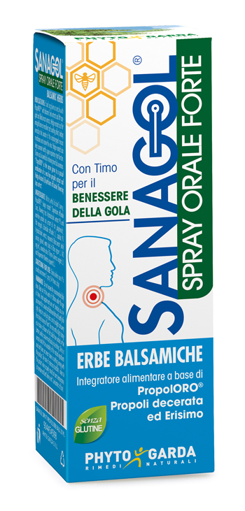 SANAGOL SPRAY FORTE ERBE BALSAMICHE 20 ML - Farmasanitas 