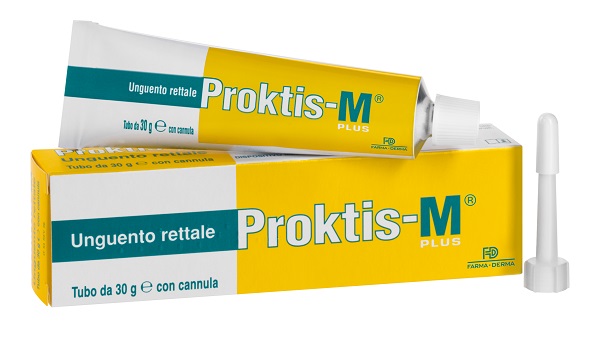 UNGUENTO RETTALE PROKTIS/M PLUS 30G CON CANNULA - Farmasanitas 