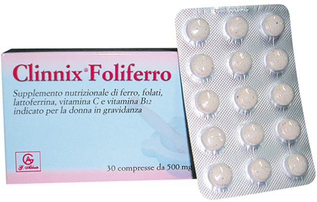 CLINDERM FOLIFERRO 30 COMPRESSE - Farmasanitas 