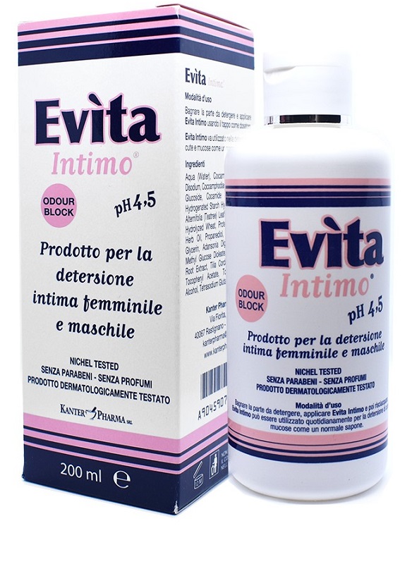 EVITA INTIMO DETERGENTE 200 ML - Farmasanitas 