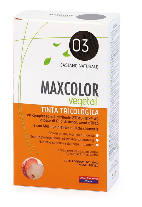 MAX COLOR VEGETAL 03 TINTURA 140 ML - Farmasanitas 