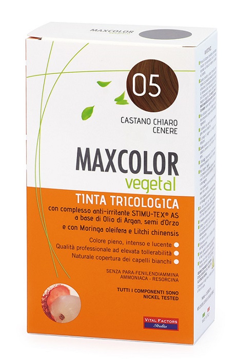 MAX COLOR VEGETAL 05 TINTURA 140 ML - Farmasanitas 