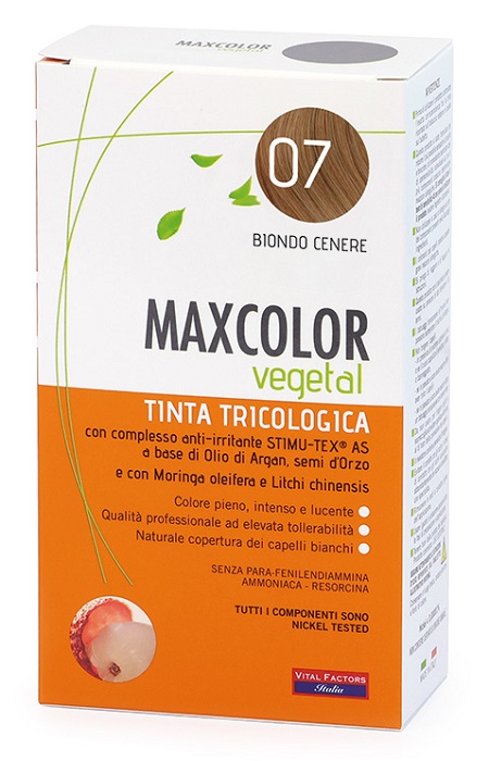 MAX COLOR VEGETAL 07 TINTURA 140 ML - Farmasanitas 