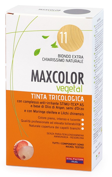 MAX COLOR VEGETAL 11 TINTURA 140 ML - Farmasanitas 