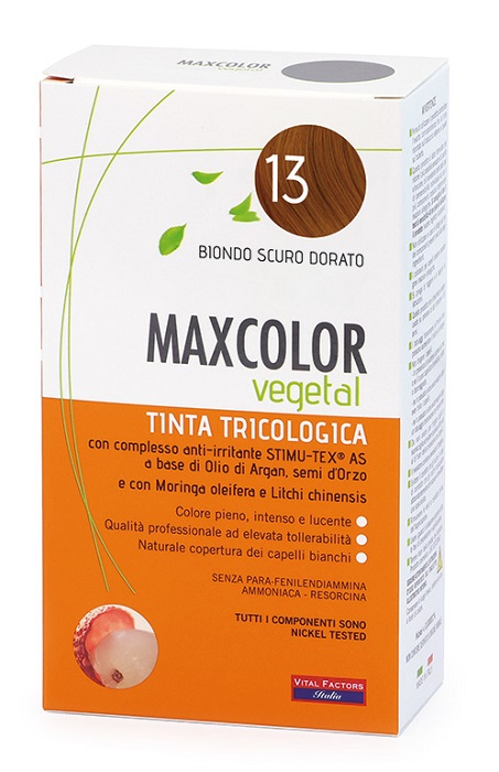 MAX COLOR VEGETAL 13 TINTURA 140 ML - Farmasanitas 