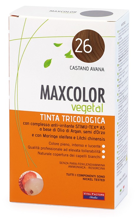MAX COLOR VEGETAL 26 TINTURA 140 ML - Farmasanitas 