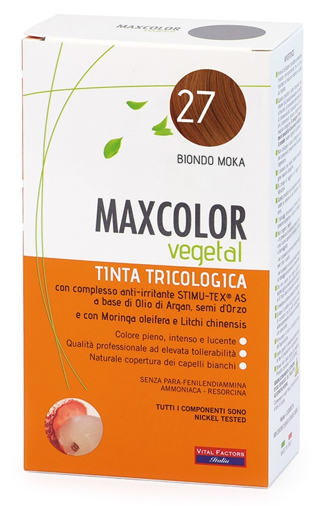MAX COLOR VEGETAL 27 TINTURA 140 ML - Farmasanitas 