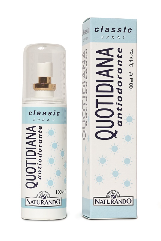 QUOTIDIANA ANTIODORANTE SPRAY CLASSIC 100 ML - Farmasanitas 