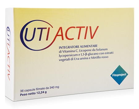 UTIACTIV 36 CAPSULE FILMATE DA 340 MG - Farmasanitas 