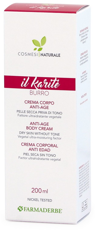 KARITE' CREMA CORPO 200 ML - Farmasanitas 