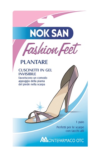 NOK SAN FASHION CUSCINETTO GEL PLANTARE - Farmasanitas 