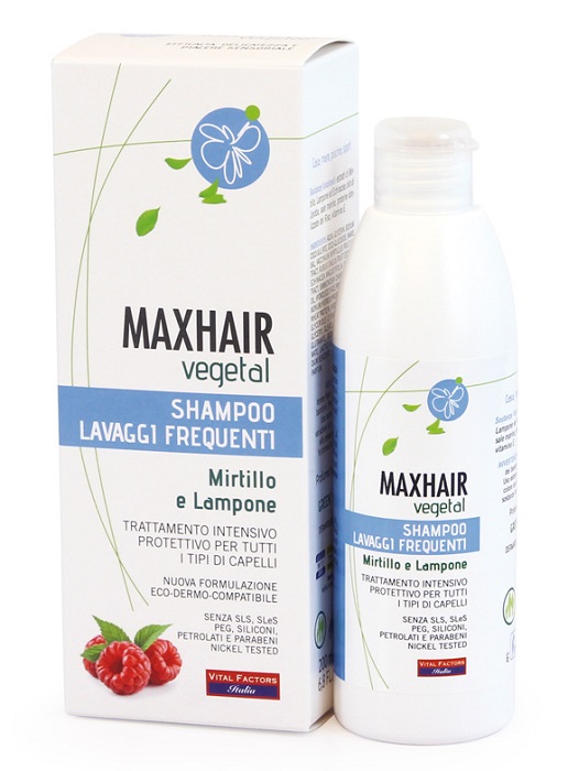 MAXHAIR VEGETAL SHAMPOO LAVAGGI FREQUENTI 200 ML - Farmasanitas 