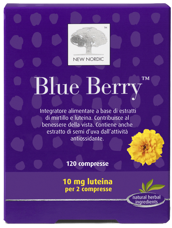 BLUE BERRY 120 COMPRESSE - Farmasanitas 