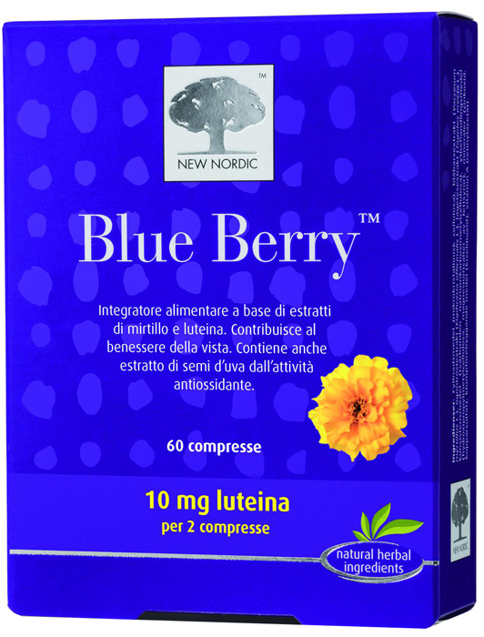 BLUE BERRY 60 COMPRESSE - Farmasanitas 