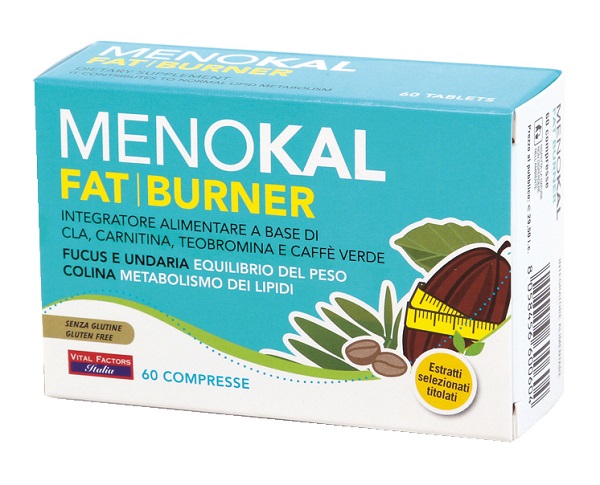 MENOKAL FAT BURNER 60 COMPRESSE - Farmasanitas 