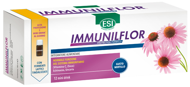 ESI IMMUNILFLOR MINI DRINK 12 MINI DRINK - Farmasanitas 