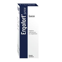 ERGOFORT JUNIOR MULTIVITAMINICO GOCCE 30 ML - Farmasanitas 