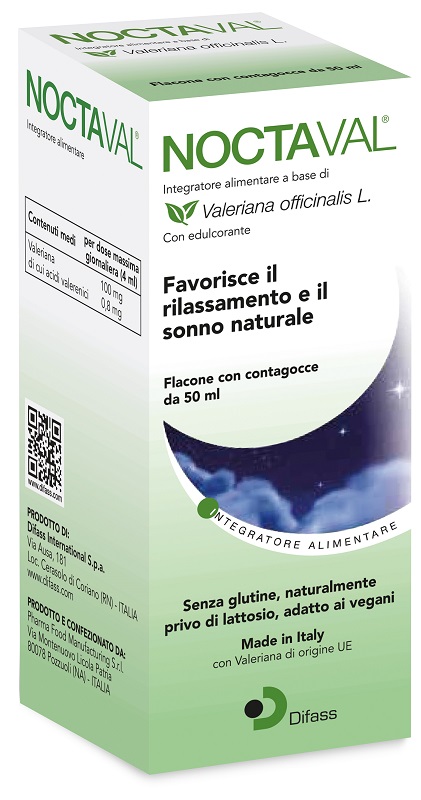 NOCTAVAL GOCCE 50 ML - Farmasanitas 