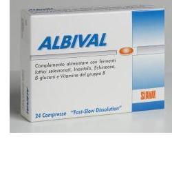 ALBIVAL PROBIOTICO 24 COMPRESSE - Farmasanitas 