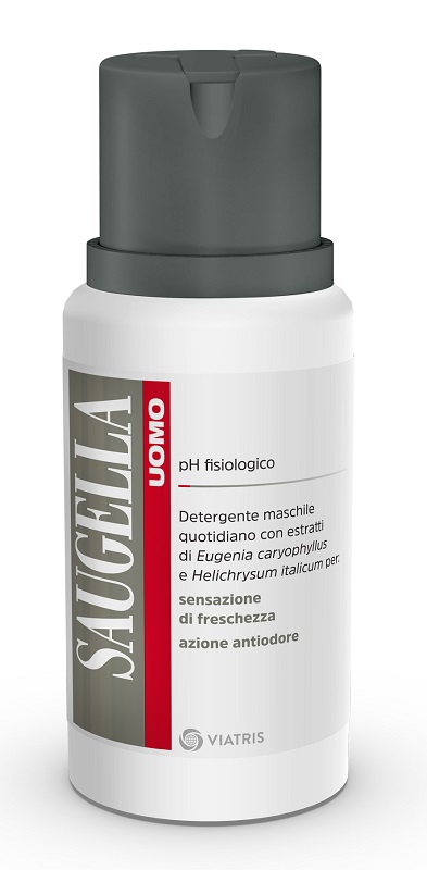 SAUGELLA UOMO PH FISIOLOGICO DETERGENTE MASCHILE 200 ML - Farmasanitas 