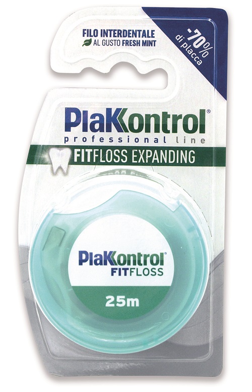 PLAKKONTROL FIT FLOSS FILO 25 M - Farmasanitas 