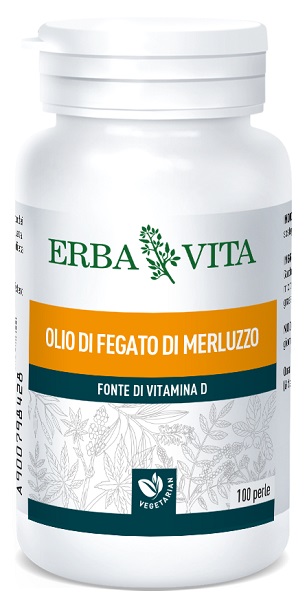 OLIO FEGATO MERLUZZO 100 PERLE 453 MG - Farmasanitas 